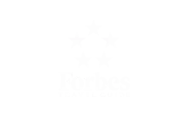 Forbes Five-Star Logo logo on footer section. Link to external website.